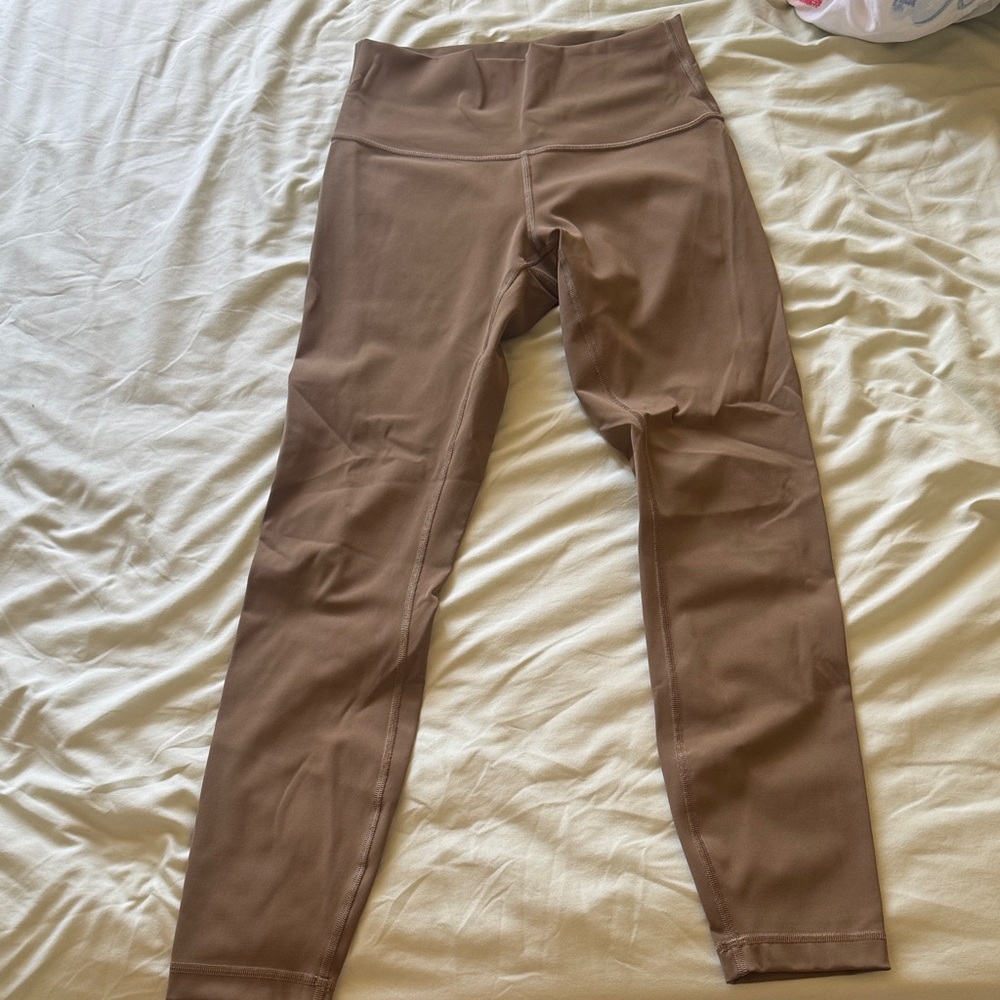 lululemon athletica Brown High-Waisted Leggings